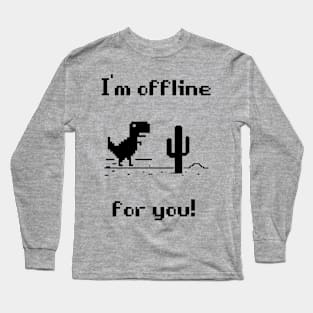 off line Long Sleeve T-Shirt